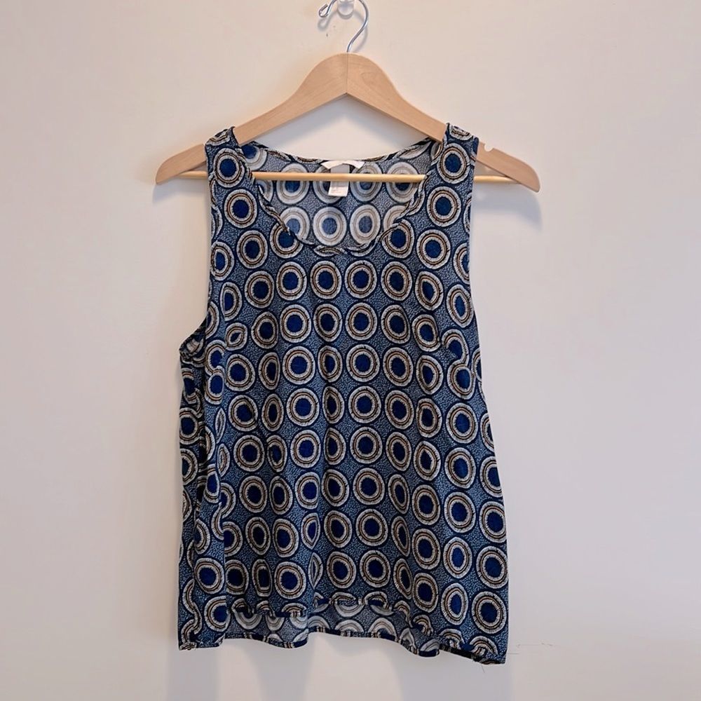 H&M Blue Tank Top